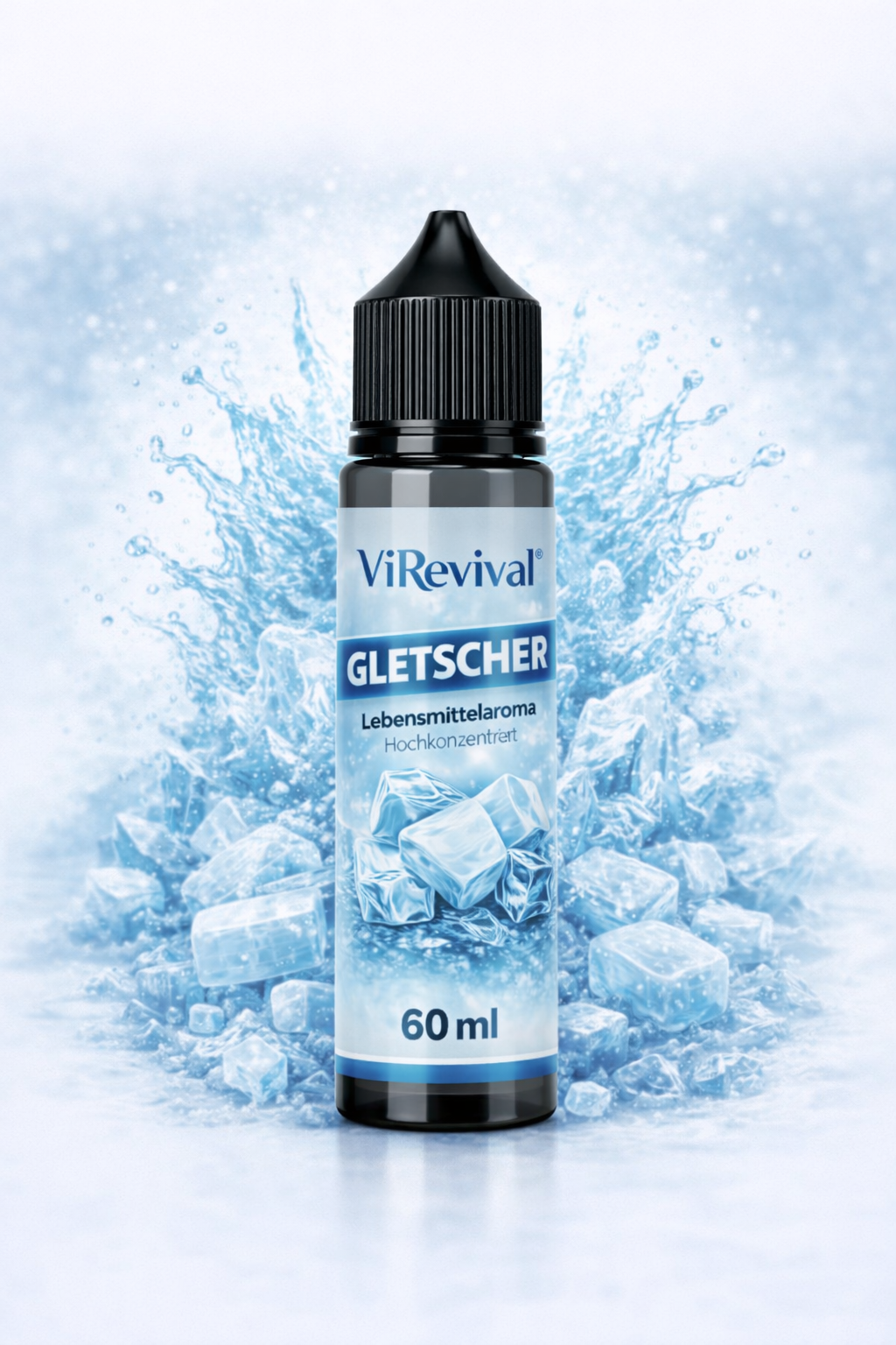 ViRevival Gletscher Aroma – Hochkonzentriertes Lebensmittelaroma zum Backen, Desserts & Getränke – 10ml
