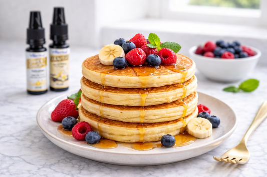 Fluffige Pancakes ohne Zucker – perfekt für Frühstück & Fitness