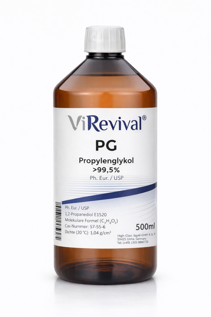 ViRevival Propylenglykol 500ml – >99,5% Ph. Eur. / USP