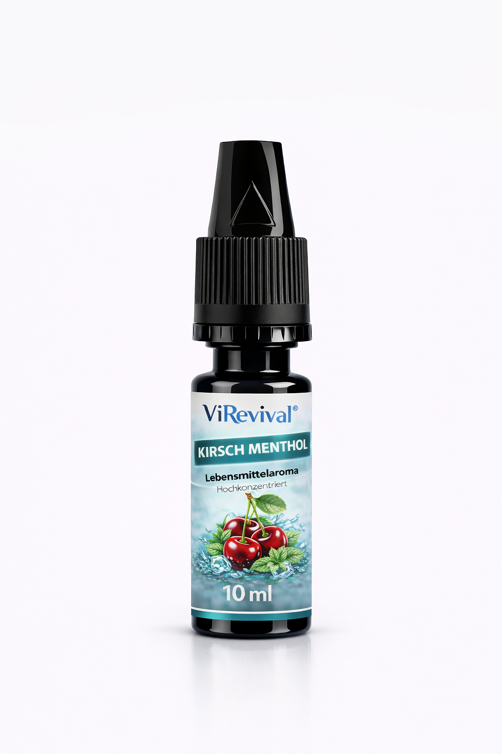 ViRevival Kirsch Menthol Aroma – Hochkonzentriertes Lebensmittelaroma zum Backen, Desserts & Getränke – 10ml