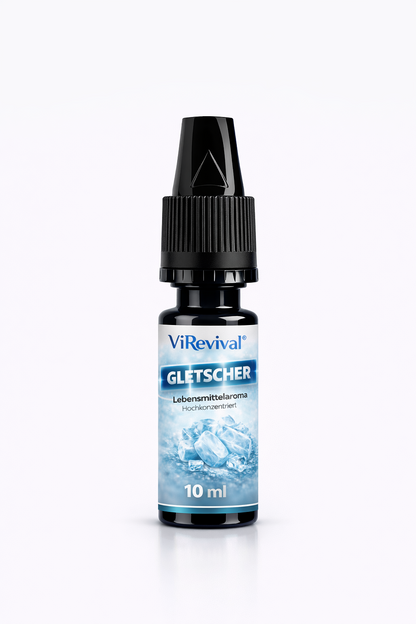 ViRevival Gletscher Aroma – Hochkonzentriertes Lebensmittelaroma zum Backen, Desserts & Getränke – 10ml