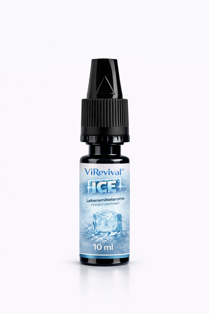 ViRevival Ice Aroma – Hochkonzentriertes Lebensmittelaroma zum Backen, Desserts & Getränke – 10ml