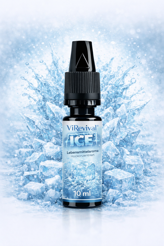 ViRevival Ice Aroma – Hochkonzentriertes Lebensmittelaroma zum Backen, Desserts & Getränke – 10ml