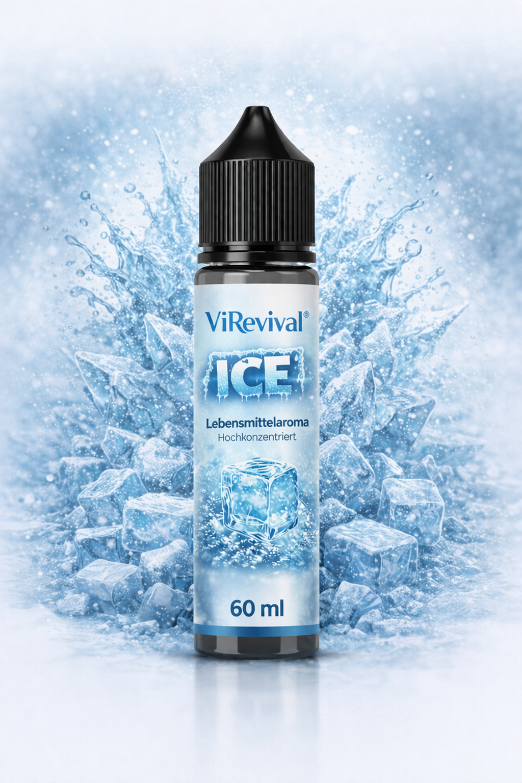 ViRevival Ice Aroma – Hochkonzentriertes Lebensmittelaroma zum Backen, Desserts & Getränke – 10ml