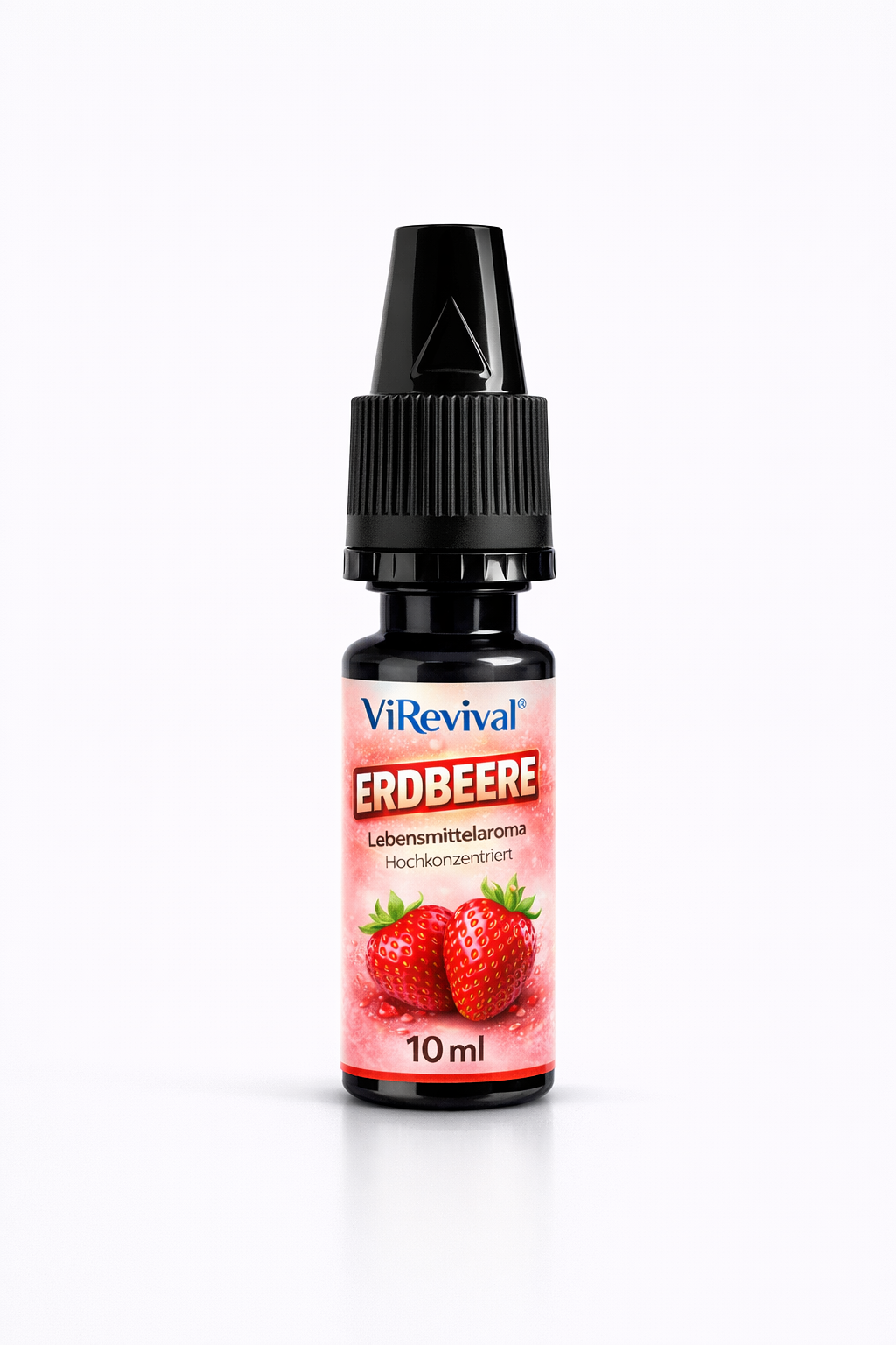ViRevival Erdbeere Aroma – Hochkonzentriertes Lebensmittelaroma zum Backen, Desserts & Getränke – 10ml