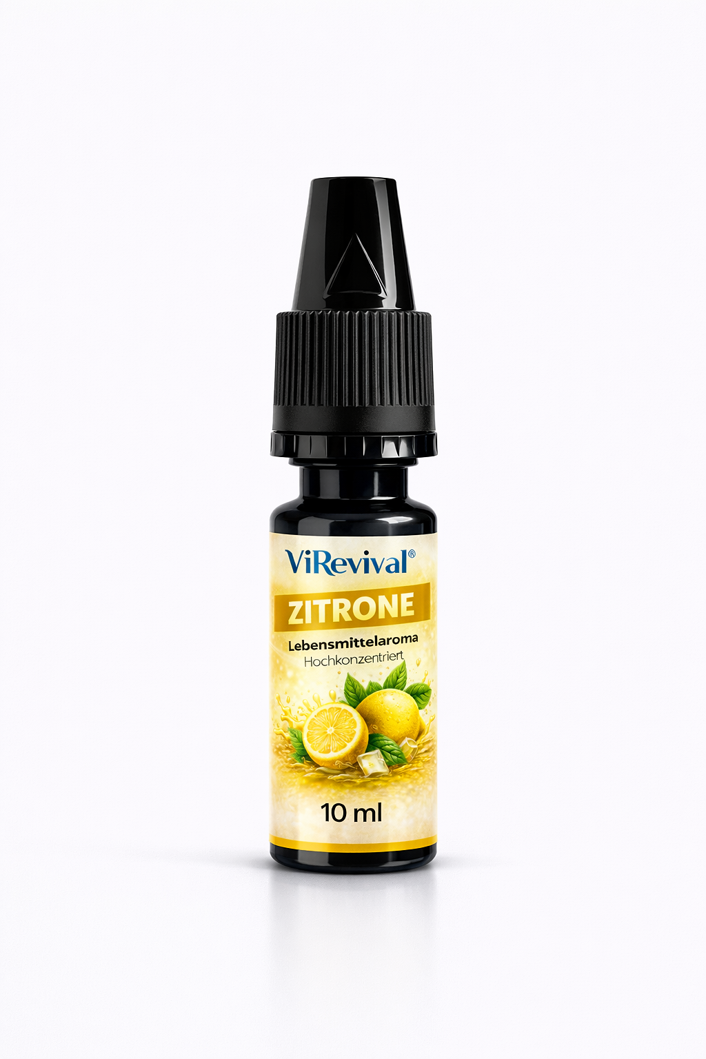 ViRevival Zitronen Aroma – Hochkonzentriertes Lebensmittelaroma zum Backen, Desserts & Getränke – 10ml
