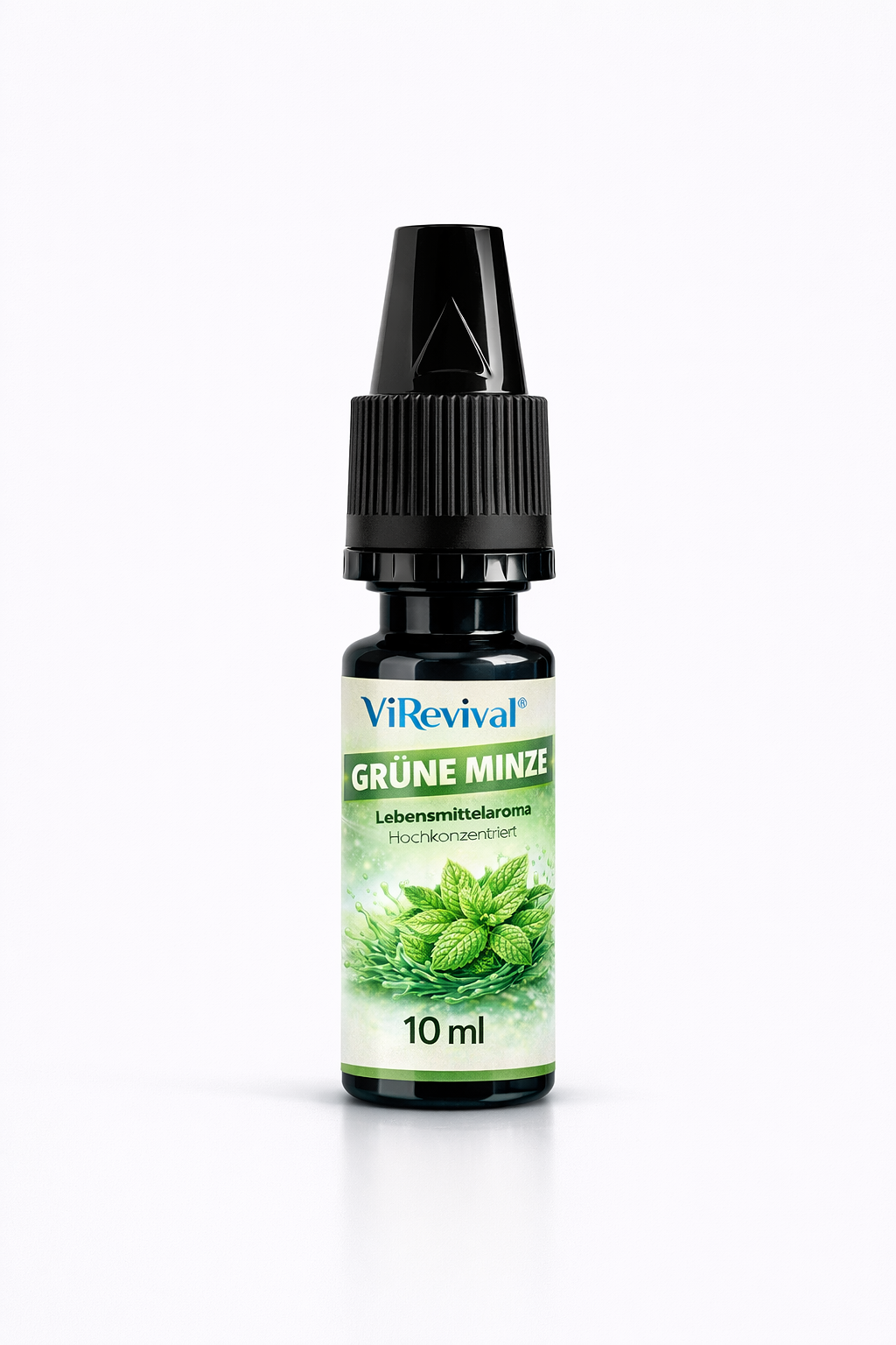 ViRevival  Grüne Minze Aroma – Hochkonzentriertes Lebensmittelaroma zum Backen, Desserts & Getränke – 10ml
