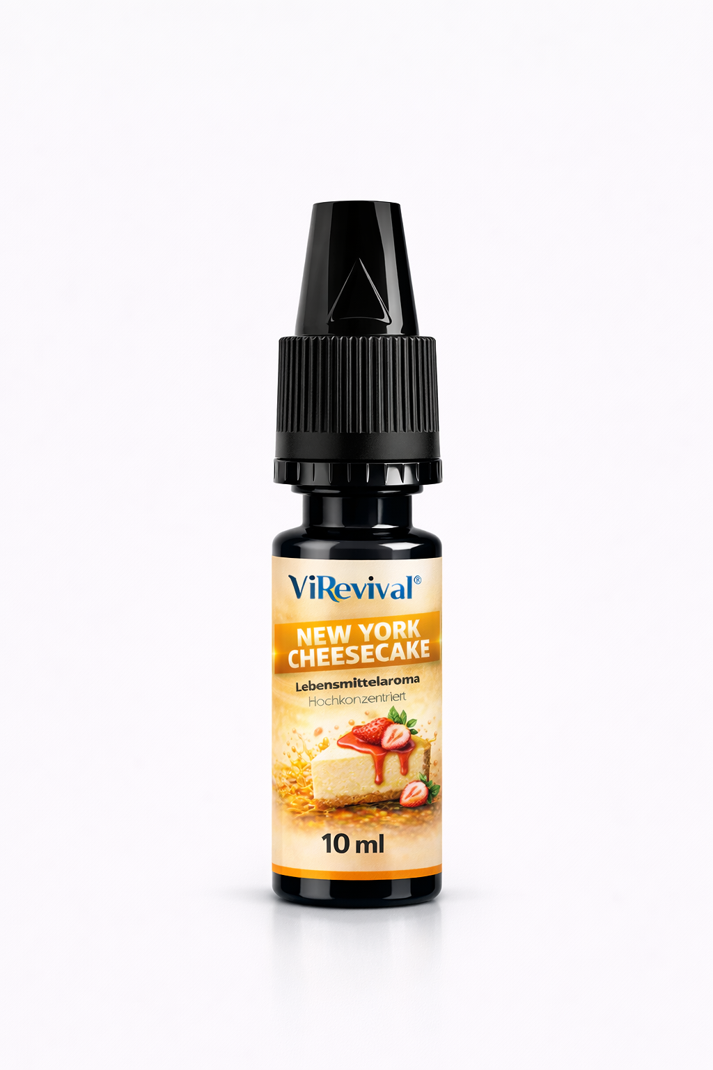 ViRevival New York Cheesecake Aroma – Hochkonzentriertes Lebensmittelaroma zum Backen, Desserts & Getränke – 10ml