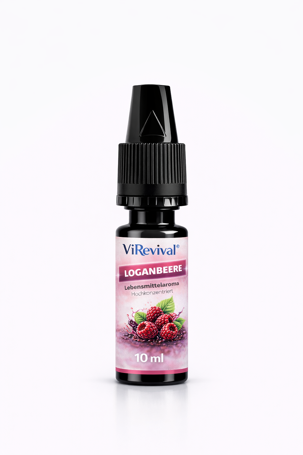 ViRevival Loganbeere Aroma – Hochkonzentriertes Lebensmittelaroma zum Backen, Desserts & Getränke – 10ml