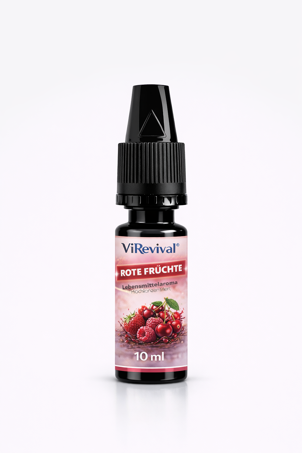 ViRevival Rote Früchte  Aroma – Hochkonzentriertes Lebensmittelaroma zum Backen, Desserts & Getränke – 10ml