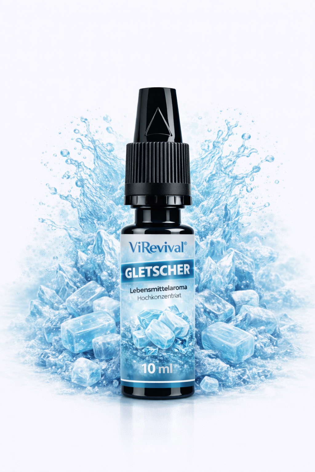 ViRevival Gletscher Aroma – Hochkonzentriertes Lebensmittelaroma zum Backen, Desserts & Getränke – 10ml