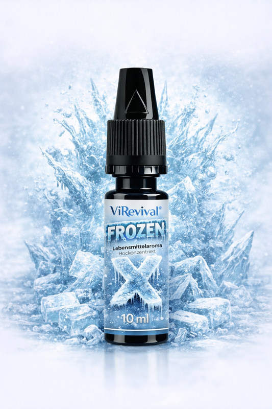 ViRevival Frozen Aroma – Hochkonzentriertes Lebensmittelaroma zum Backen, Desserts & Getränke – 10ml